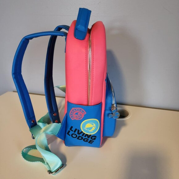 EUC Disney Vacation Club member Loungefly Backpack DVC "A Vacation of Adventure" - Picture 7 of 11